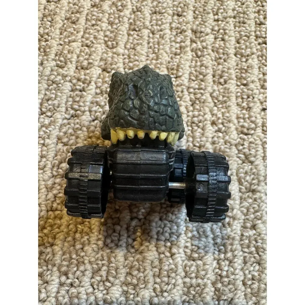 Dinosaur T-Rex Monster Truck Toy Car Green Plastic Wheels‎ Kids Toy